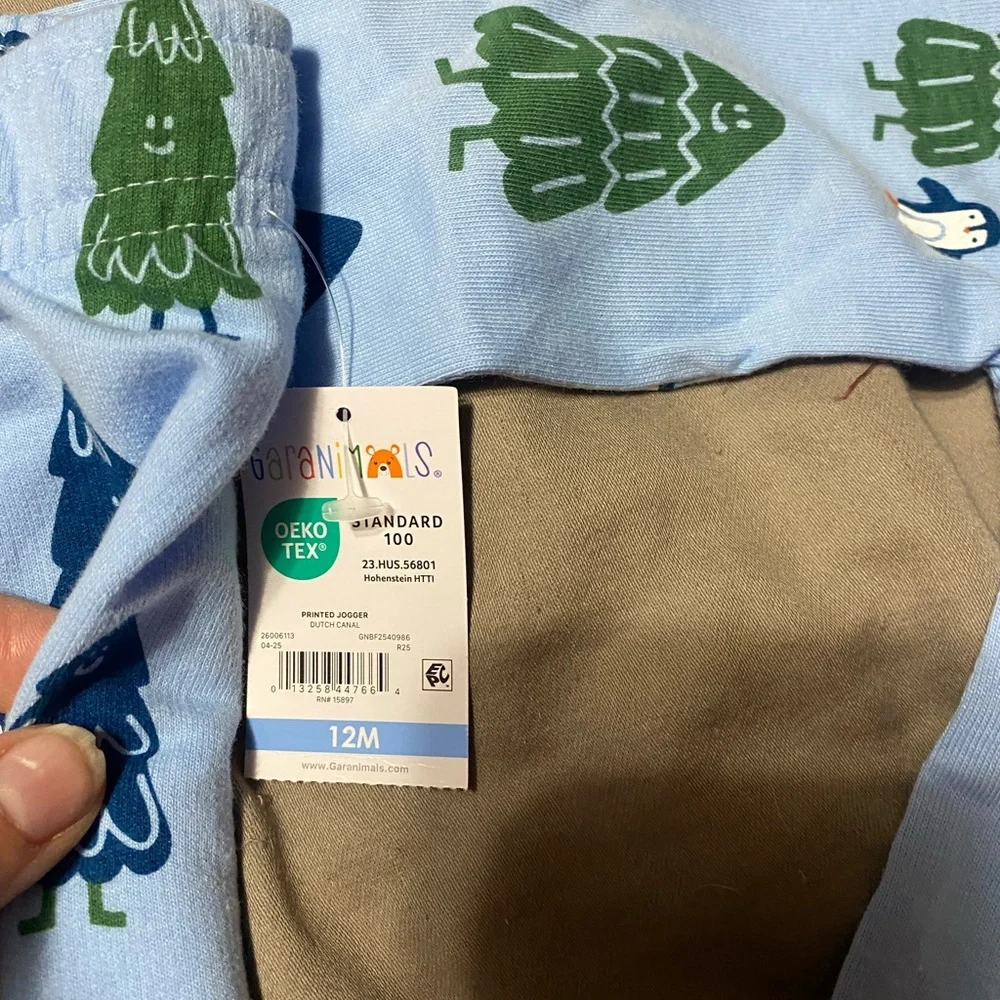 Garanimals‎ Blue and Green Tree Pattern Set